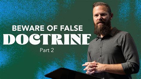 Doctrine: How Doctrine Shapes Worship - Grace Calvary Chapel