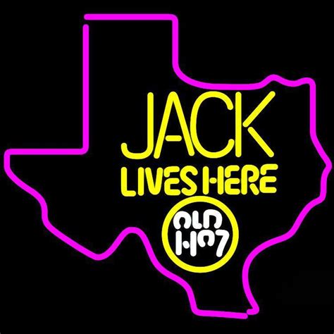 Jack Lives Here Texas Neon Sign Neon Light – DIY Neon Signs