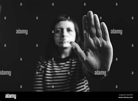 Stop violence against women Stock Photo - Alamy