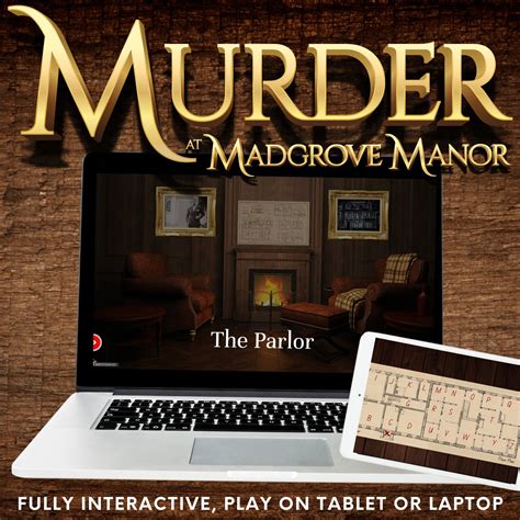 Murder Mystery Virtual Escape Room, Puzzles & Logic Virtual Escape Room ...