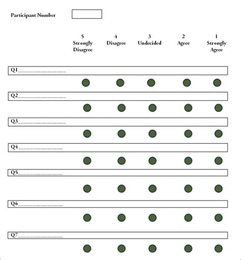 29+ Likert Scale Templates Free Excel, Doc Examples