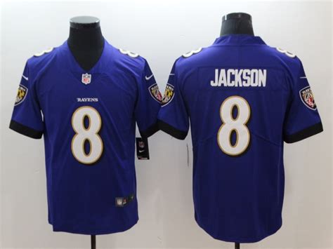 Nike Ravens 8 Lamar Jackson Purple Vapor Untouchable Limited Jersey