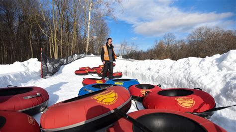 Snow tubing opens at Hawk Island County Park in Lansing