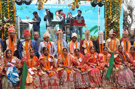 Bharat Vikas Parishad(East) organises mass marriages of 12 needy couples - Chandigarh City News