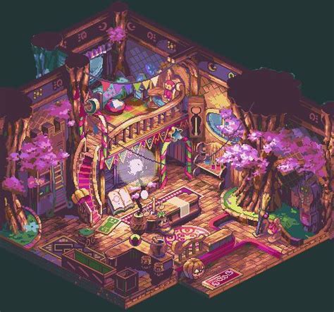 Magic Room … | Pixel art, Isometric art, Pixel art games