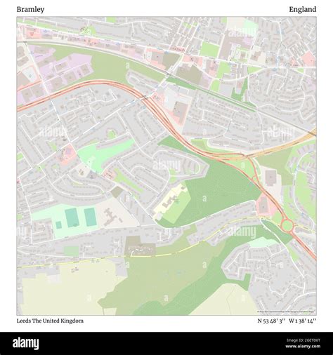 Bramley leeds map hi-res stock photography and images - Alamy