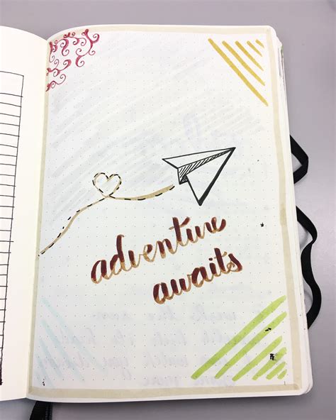 A cute and simple design for the first page of my bullet journal. : r/bulletjournal