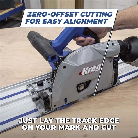 Kreg Adaptive cutting system Track Saw Guide Track in the Saw Parts ...