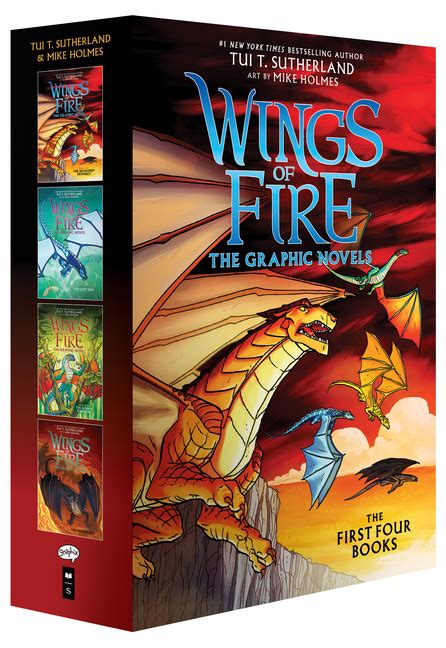 Wings of Fire (Wings of Fire Graphic Novels Set #1-#4)