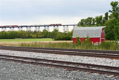 Railfanning in North Dakota: BNSF’s high bridges - Trains