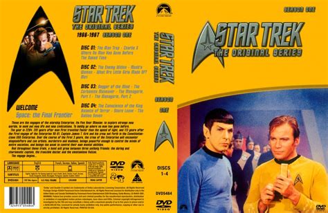 Star Trek - Original Series - Season One - Discs 1-4 - TV DVD Custom ...