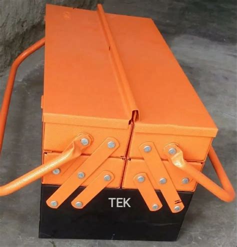 TEK Mild Steel Heavy Duty Tool Box, For Industrial, Size: 18" X 8" X 6 ...