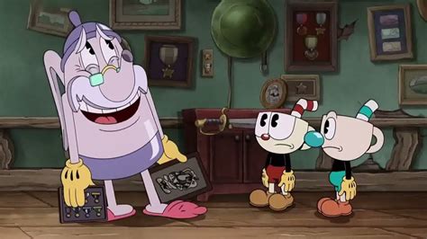 The Cuphead Show! Scene Elder Kettle Hears Everything - YouTube