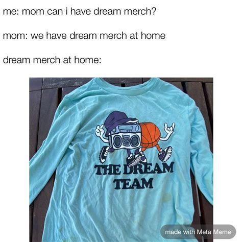 dream merch at home: : r/DreamWasTaken