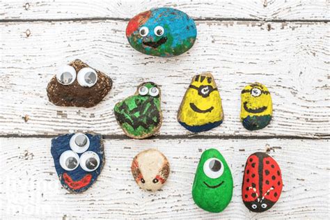 How To Make Painted Pet Rocks - Living Well Mom