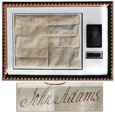 John Adams Autograph Letter Signed Sells for $45,000 at Nate's