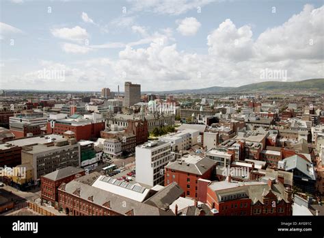 belfast skyline Stock Photo - Alamy