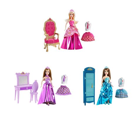 Barbie® Princess Charm School Mini Kingdom Assortment Dolls (WM) - V6954 BarbiePedia