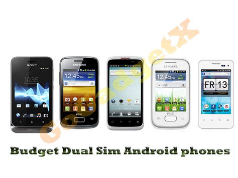 Best Dual Sim Budget Android phones 2013 - Phones below Rs 8000