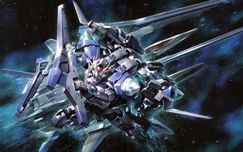 Gundam illustration Mobile Suit Gundam 00 #anime #space #Gundam #mech # ...