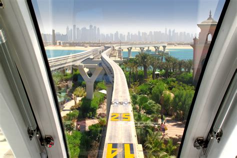 Photo of the Week: Dubai Skyline from the Palm Monorail