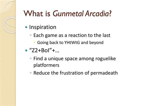 Postmortem: Gunmetal Arcadia Dallas Society of Play - ppt download