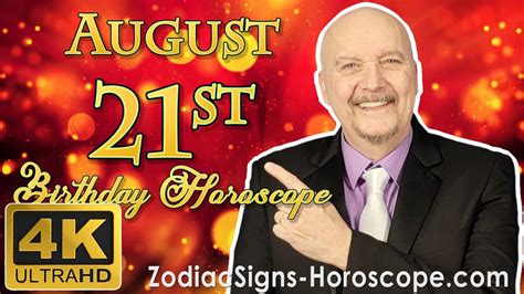 August 21 Zodiac Horoscope and Birthday Personality | August 21st Birthday Personality, Your ...