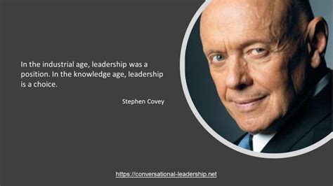 In the knowledge age, leadership is a choice | Conversational Leadership