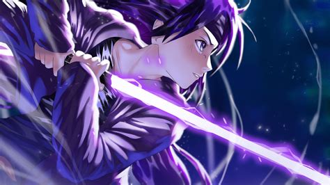 Anime Girl Wallpaper Purple - Anime Wallpaper HD