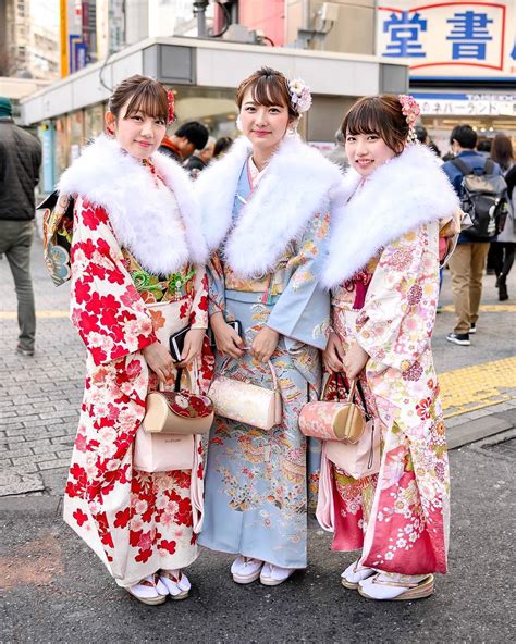 @Tokyo Fashion: Beautiful traditional Japanese furisode kimono on the ...