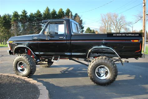 1978 Ford F250 Heavily Modified 580hp Engine Lifted Swamper Tires Wow