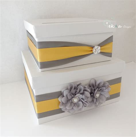 Wedding Gift Card Box / Wedding Card Box / Wedding Money Box / Wedding ...