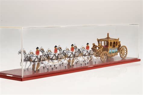 Toy car brand Matchbox unveils tiny model Gold State Coach to mark coronation | The Independent