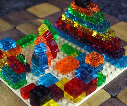 LEGO Gummy Candy Molds