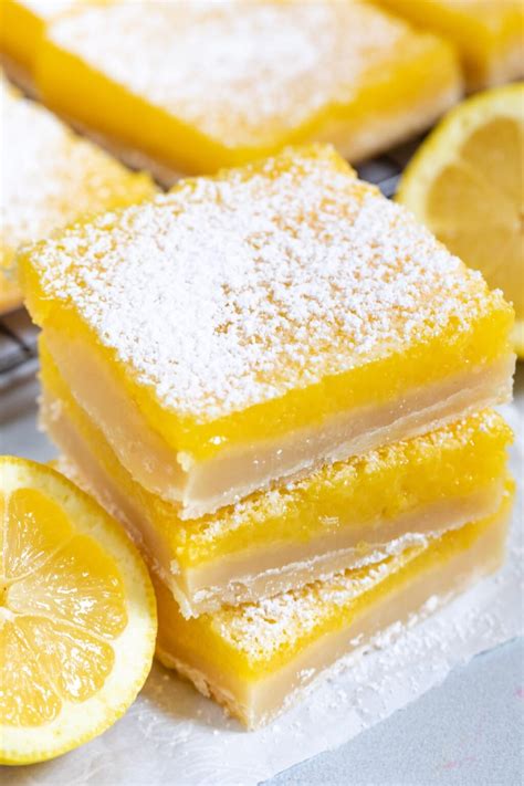 Best Lemon Bars Recipe - Crazy for Crust