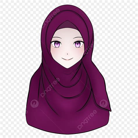 Animasi Muslimah , Animasi, Kartun Muslimah PNG Transparan Clipart dan File PSD untuk Unduh Gratis