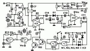 Ultrasonic Sensor Circuit