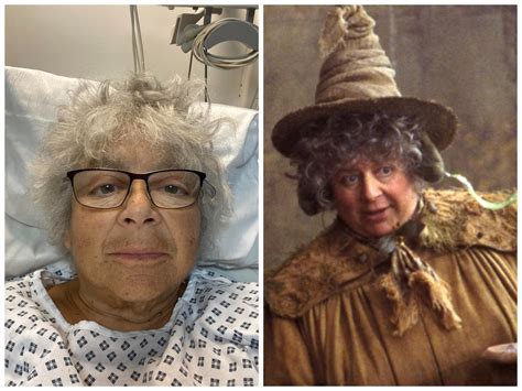 Harry Potter star Miriam Margolyes, 81, hospitalised:…