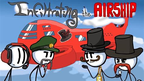 The Henry Stickmin Collection Episode 3 Infiltrating the Airship ...