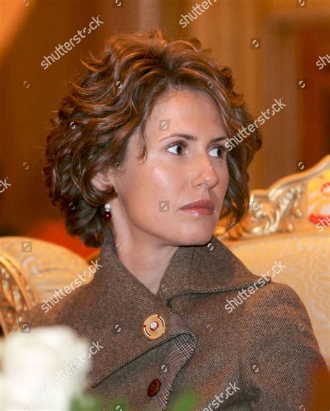 First Lady Syria Asma Akhras Alassad Editorial Stock Photo - Stock ...