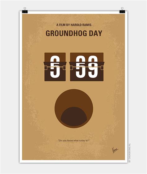 No031 My Groundhog minimal movie poster | CHUNGKONG