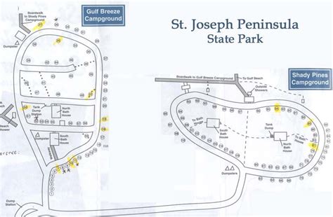 Peninsula State Park Map - Map Of Central America