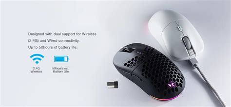 Tecware Pulse Elite (Black) 2.4GHz Hotswap Wireless Mouse - WIND NET Computers