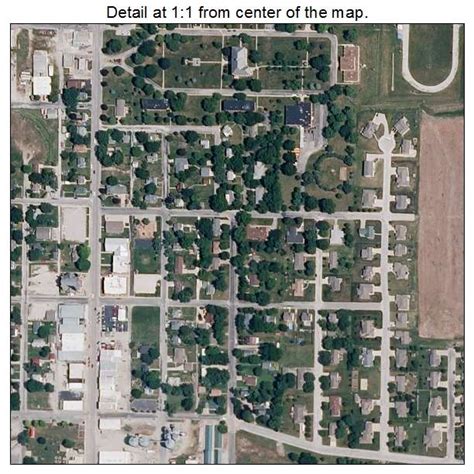 Aerial Photography Map of Concordia, MO Missouri