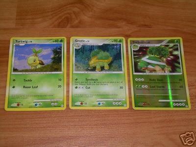 TURTWIG GROTLE TORTERRA EVOLUTION D&P POKEMON CARDS | #37304478