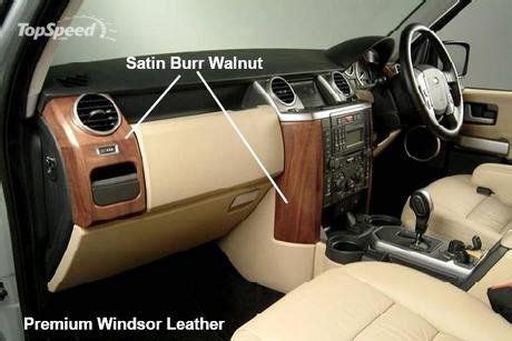 land rover lr3 interior images