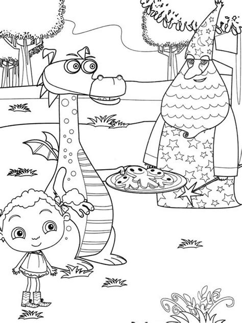 Franny's Feet coloring pages