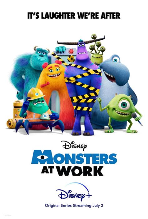 Monsters at Work (Disney+) Movie Poster