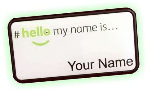 #hello my name is name badges | UK Supplier of name badges, name tags and ID badges