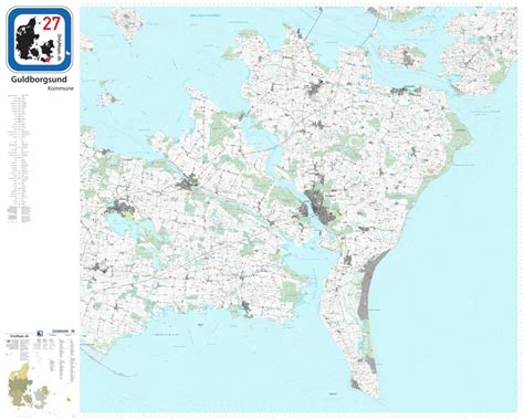 27_Guldborgsund_kommune Map by OnlyMaps.dk | Avenza Maps